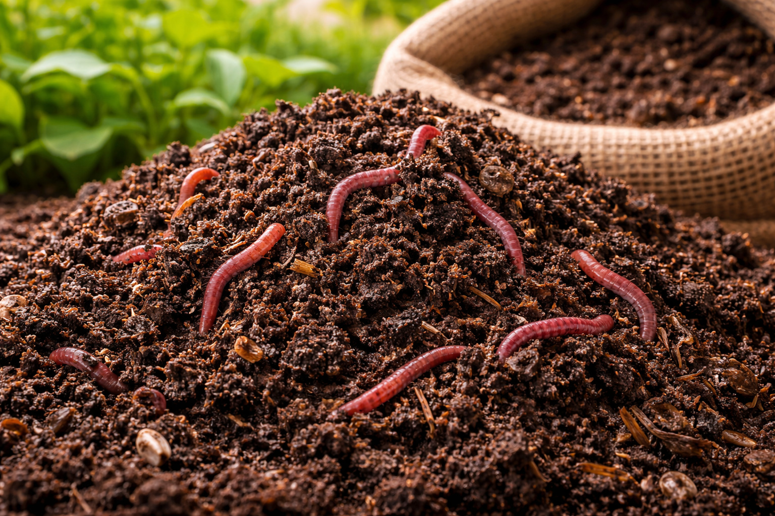 vermicompost (humus de lombriz)